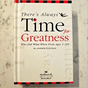 💥4 for $25💥 Hallmark Books There's Always Time for Greatness
